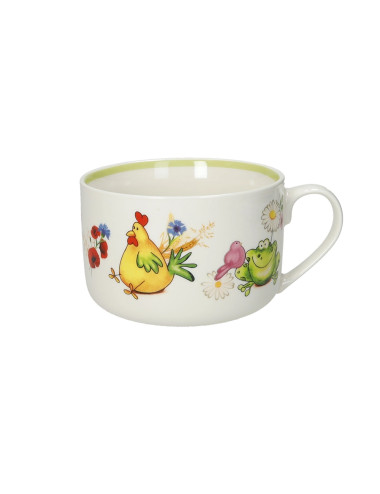 TAZZA COLAZIONE 4 STAGIONI NEW BONE CHINA | Brandani