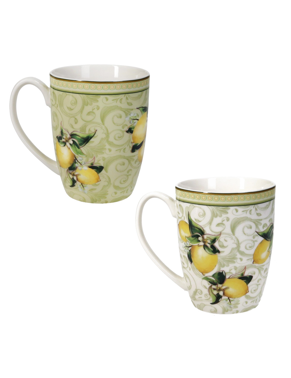 MUG LIMONI SET 2 PEZZI NEW BONE CHINA | Brandani