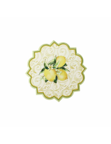 DECORATION LIMONI SET 4 PZ CERAMICA/SUGHERO | Brandani