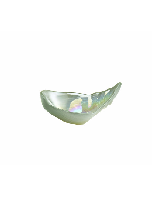 LUMACA MOTHER OF PEARL GLASS DISH | Brandani