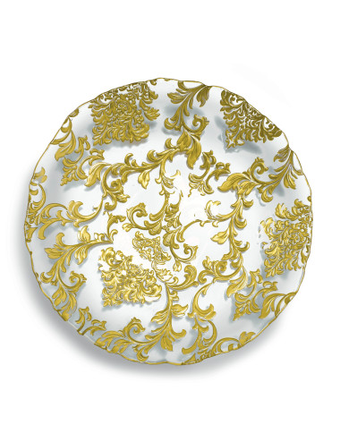 DAMASCO GOLD GLASS BOWL  | Brandani