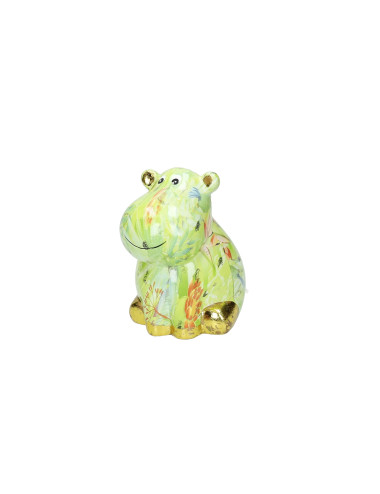 HIPPO DOLOMITE MONEY BOX ASS.DECORATIONS | Brandani