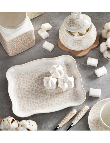 CAMPO AI FIORI PORCELAIN TRAY | Brandani