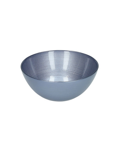 GLASS ARES AIR-FORCE BLUE BOWL SET 2 PIECES CM D 15 | Brandani