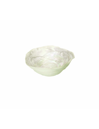 ANEMONE MOTHER OF PEARL GLASS DISH | Brandani