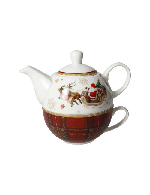 TEIERA C/TAZZA CHRISTMAS NEW BONE CHINA | Brandani