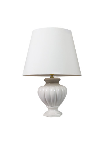 LAMPADA COSTE BIANCO CERAMICA | Brandani