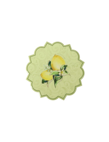 DECORATION LIMONI SET 4 PZ CERAMICA/SUGHERO | Brandani