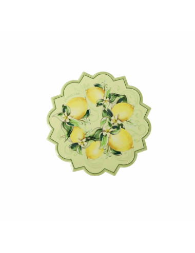 DECORATION LIMONI SET 4 PZ CERAMICA/SUGHERO | Brandani