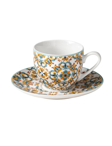 MEDICEA NEW BONE CHINA COFFEE CUPS 2 PCS SET | Brandani