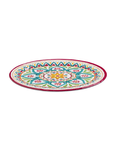 MAYA MELAMINE OVAL TRAY | Brandani