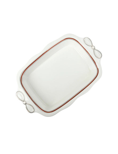 PORCELAIN CAROL BAKING DISH | Brandani