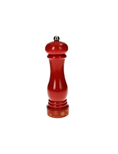 CHRISTMAS PEPPER MILL RED ABS/CERAMIC | Brandani