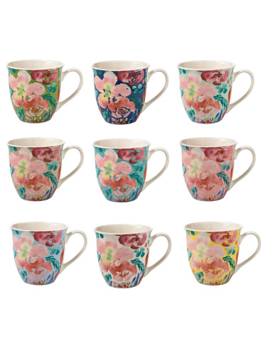 BIG MUG PARADISE COLORI ASSORTITI NEW BONE CHINA | Brandani