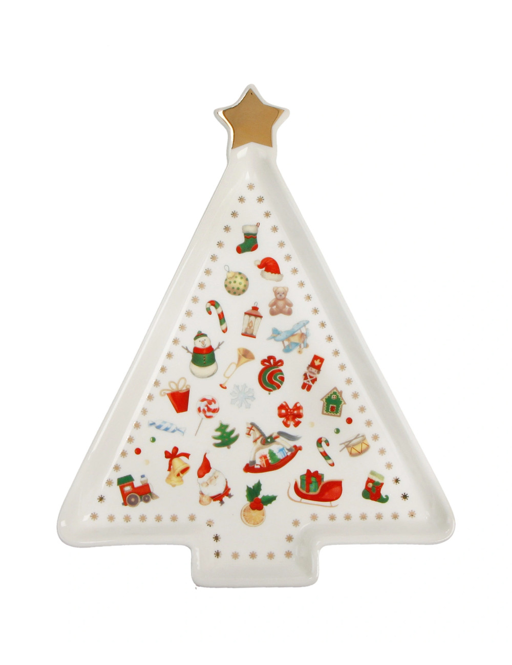 CHICCHI E BALOCCHI NEW BONE CHINA TREE SHAPED LITTLE TRAY | Brandani