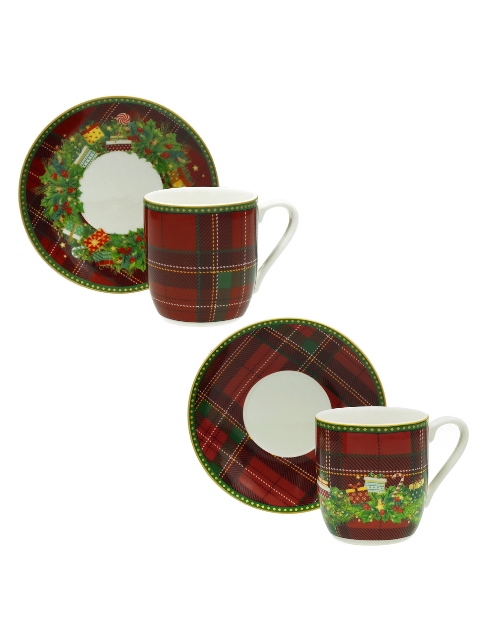 TAZZINA CAFFE SET 2 PZ REGALOMAGIA NEW BONE CHINA | Brandani