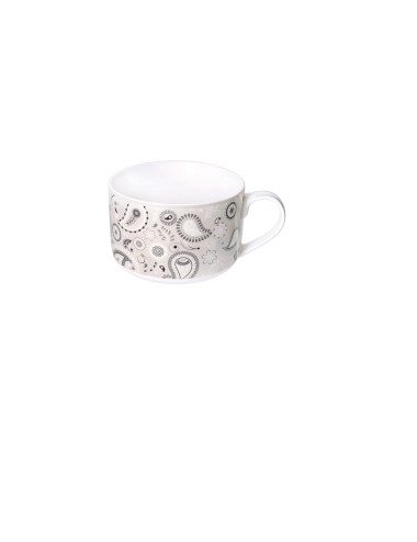 TAZZA COLAZIONE SHANTI TORTORA NEW BONE CHINA | Brandani