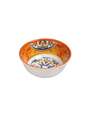 MEDICEA ORANGE SMALL BOWL 6 PCS SET MELAMINE | Brandani