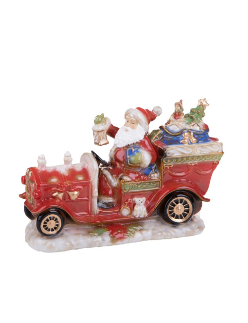 PORCELAIN FATHER XMAS W/GIFTS | Brandani