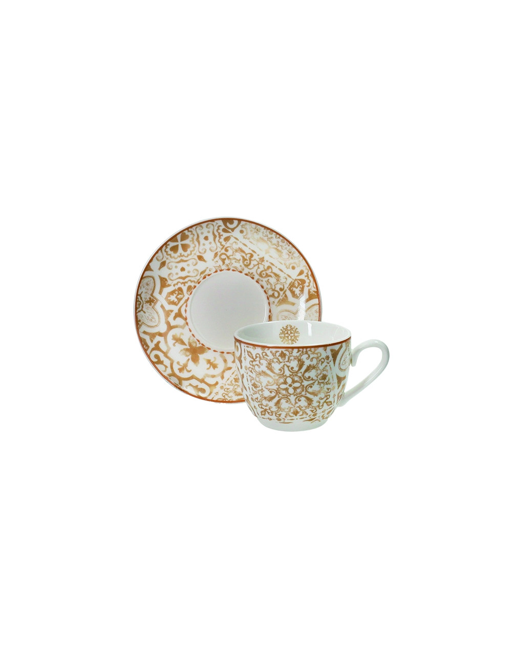 TAZZINA CAFFE EXCALIBUR SET 2 PZ NEW BONE CHINA | Brandani