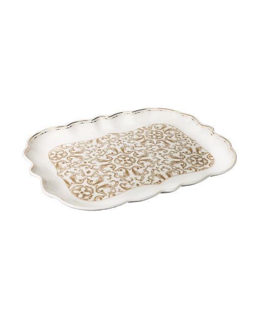 EXCALIBUR PORCELAIN TRAY | Brandani