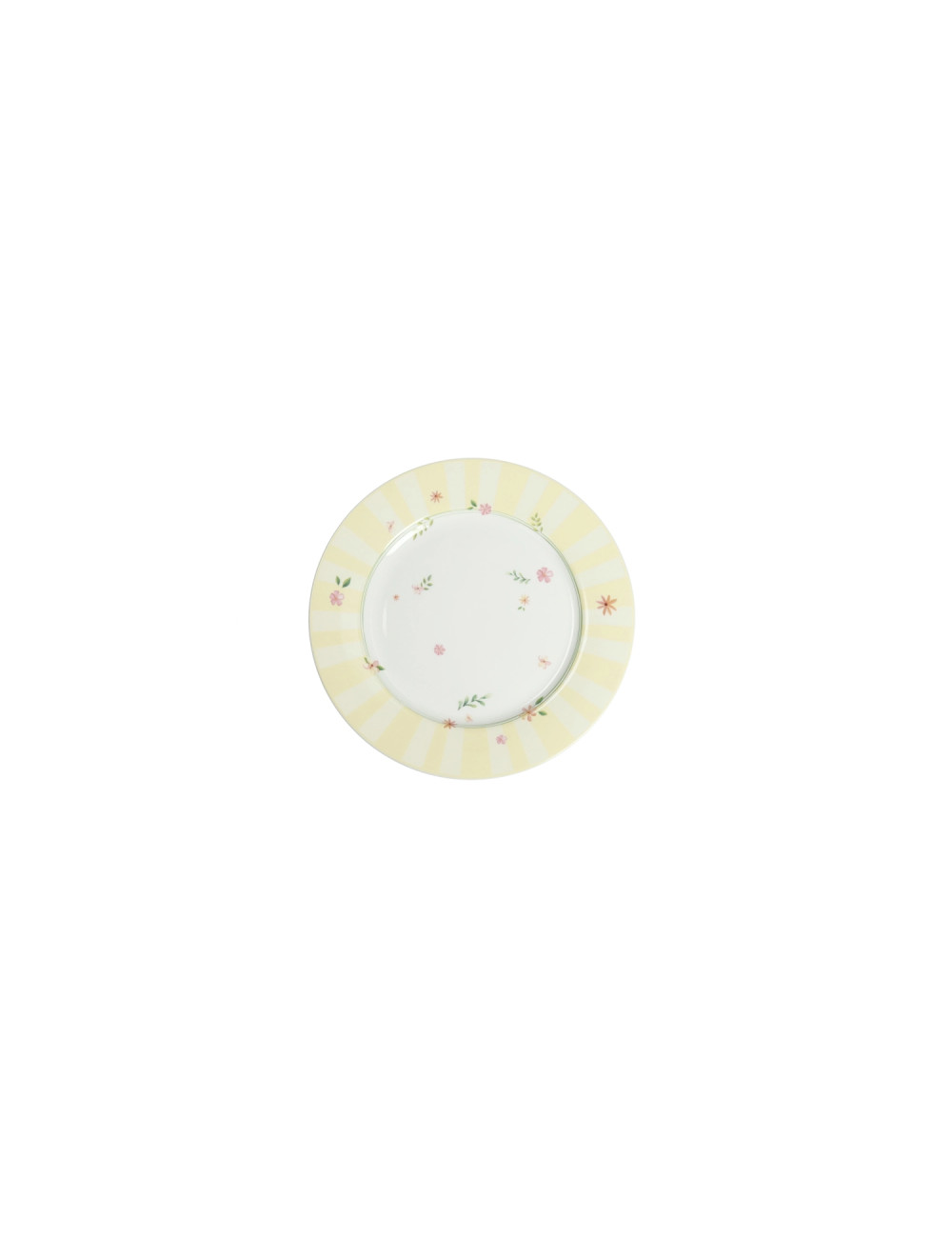 TAVOLA 18 PZ POLLINE GIALLO NEW BONE CHINA | Brandani