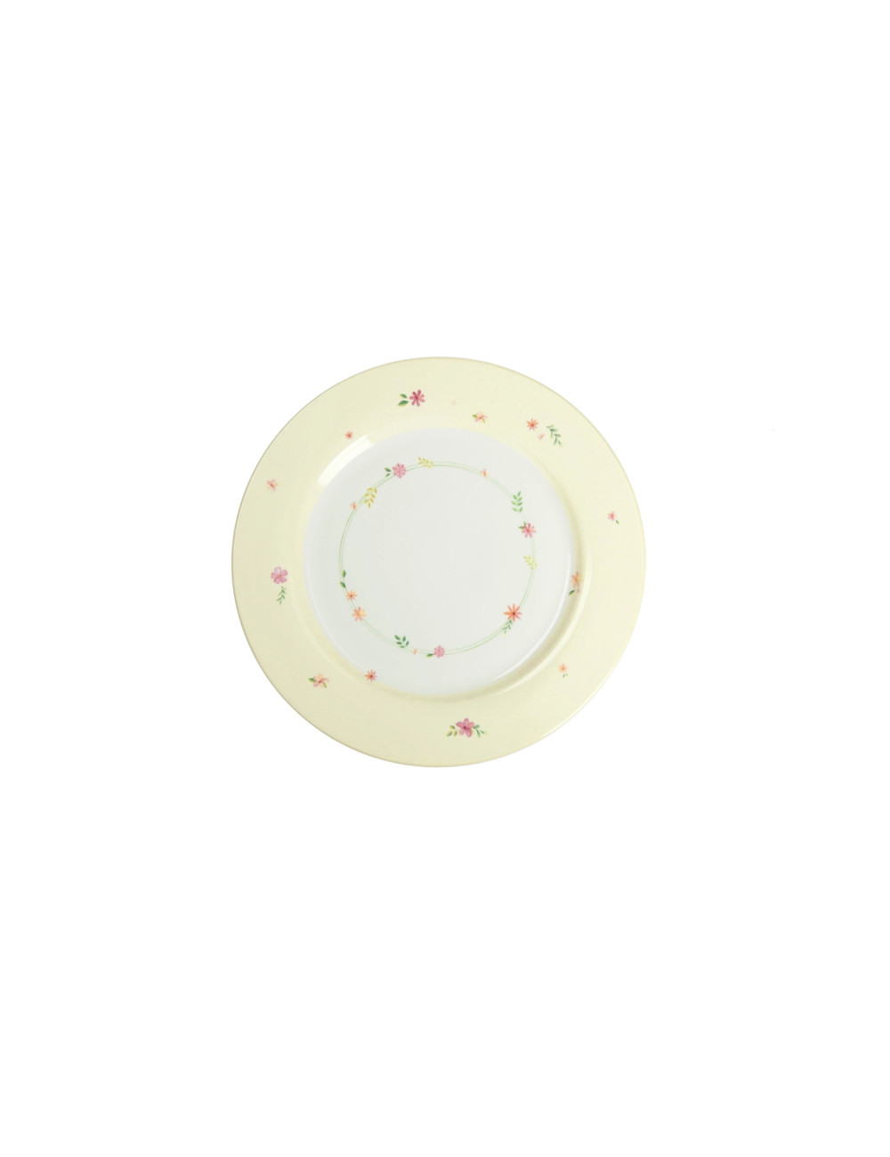 TAVOLA 18 PZ POLLINE GIALLO NEW BONE CHINA | Brandani