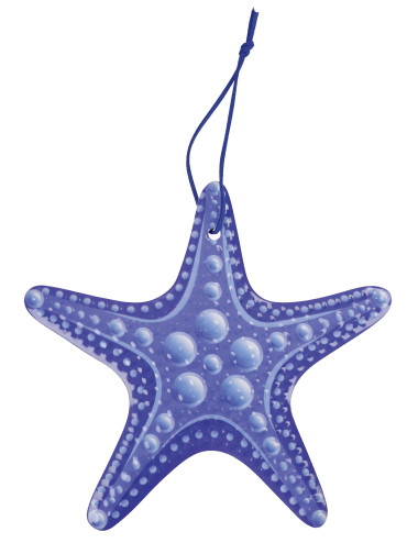 STARFISH RED CERAMIC/CORK DECORATION | Brandani