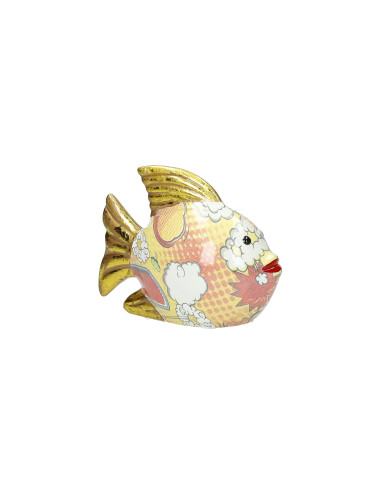 FISH DOLOMITE MONEY BOX ASS.DECORATIONS | Brandani