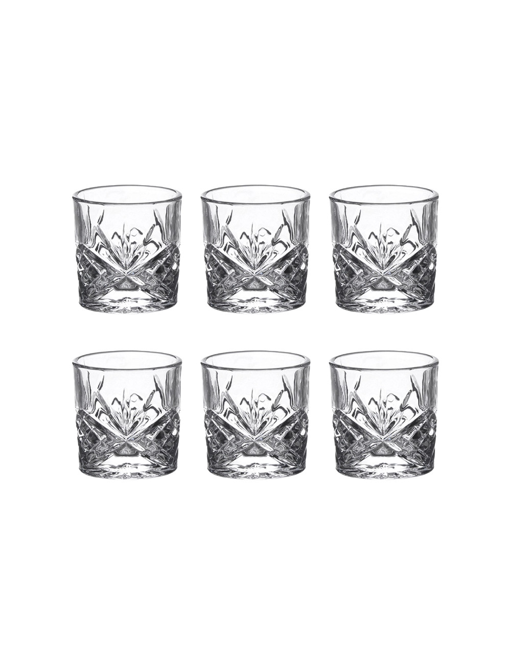 ROCK&ROLL SHOT GLASS 6 PC SET | Brandani