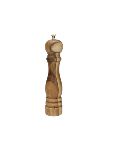 MANUAL PEPPER GRINDER ACACIA/SS W/CERAMIC GRINDER | Brandani