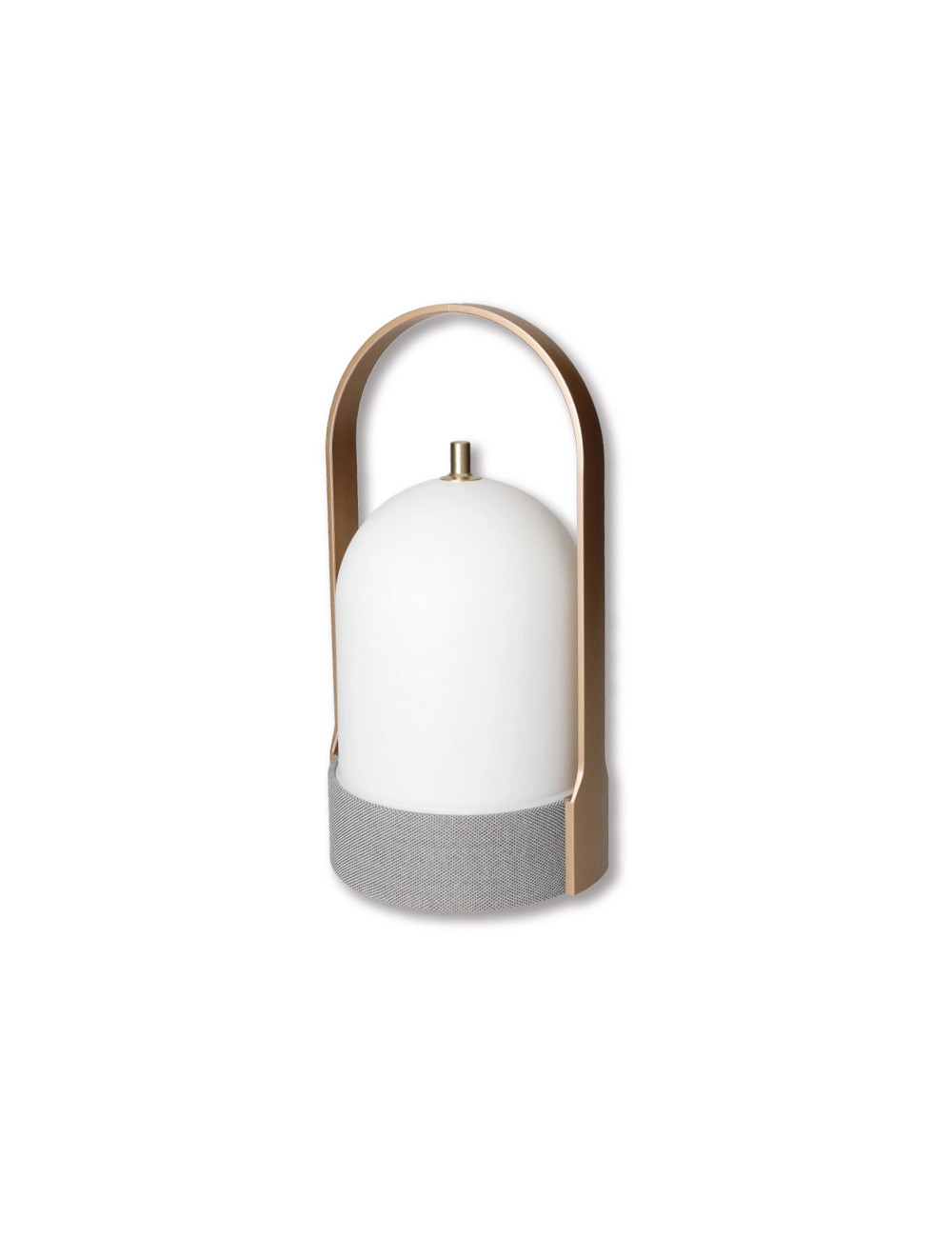 LAMPADA LED TOUCH RETRO' CON SPEAKER ABS/PP/POLIESTERE/META | Brandani