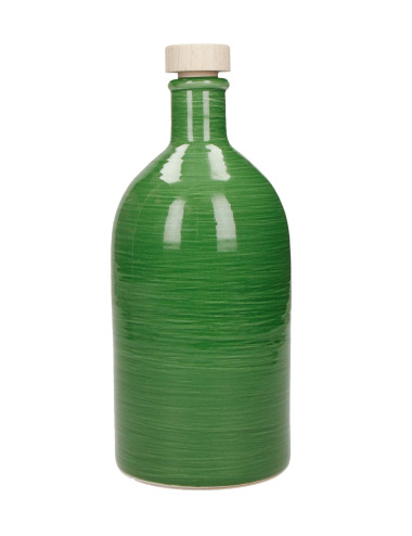 ARTISAN GREEN MAIOLICA OIL DISPENSER 500 ML | Brandani