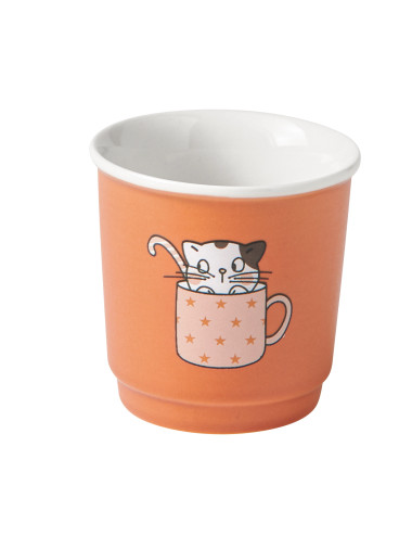 BICCHIERINO CANI E GATTI NEW BONE CHINA | Brandani