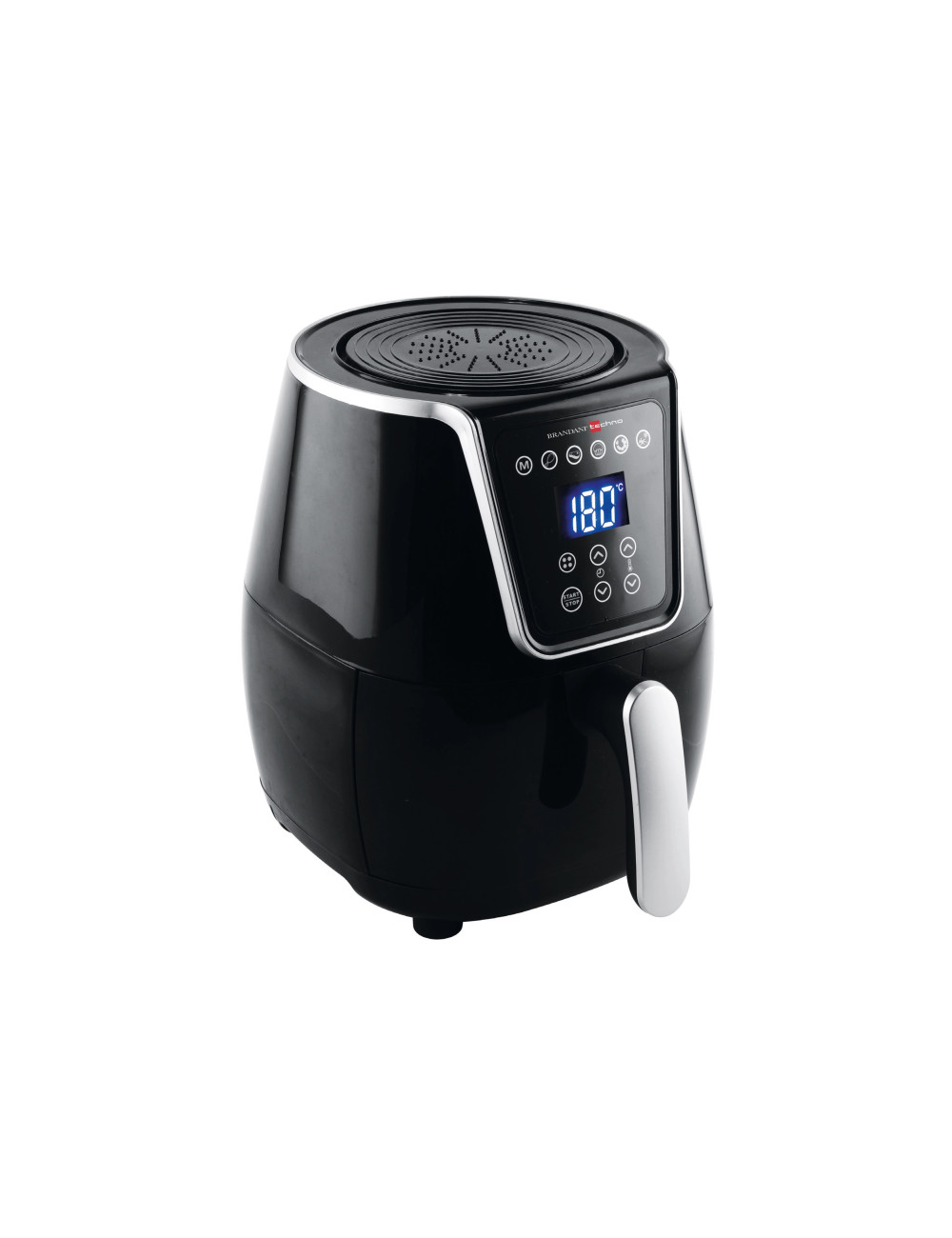 STAINLESS STEEL/PP TECHNO COLLECTION AIR FRYER 3 LT WITH DI | Brandani