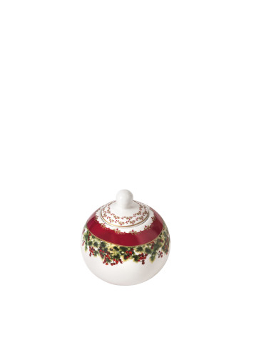 PORCELAIN LE BACCHE SUGAR POT | Brandani