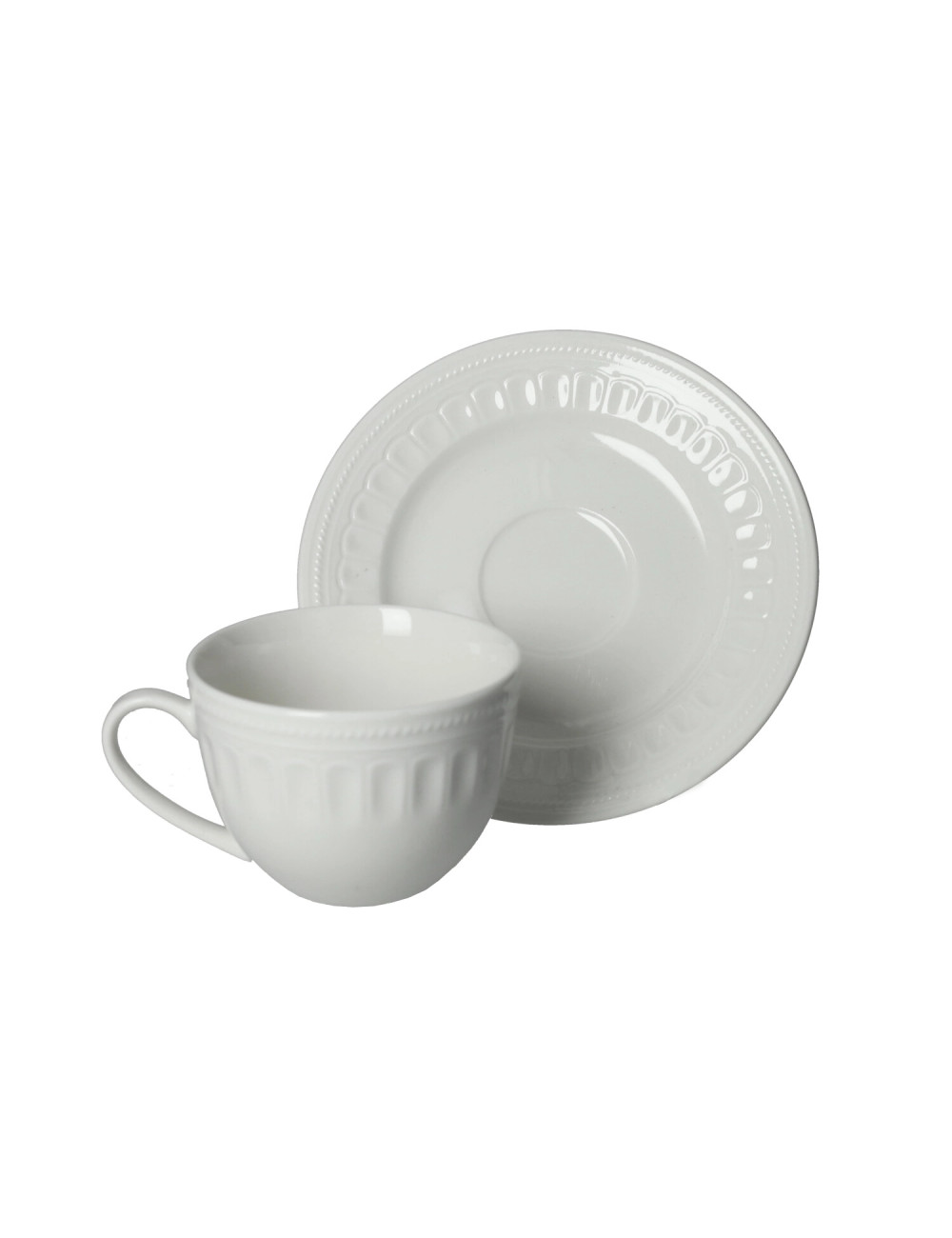 SENZATEMPO NEW BONE CHINA 2 PCS TEA CUPS SET | Brandani