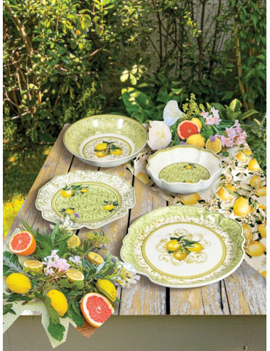 CENTROTAVOLA LIMONI CERAMICA | Brandani