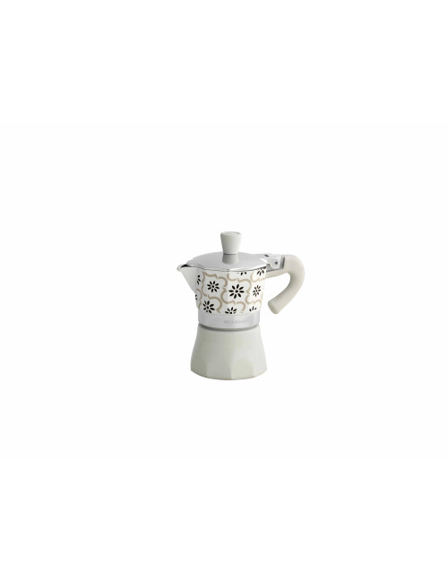 ALHAMBRA 1 CUP COFFEE MAKER CHROME PLATED ALUMINIUM | Brandani