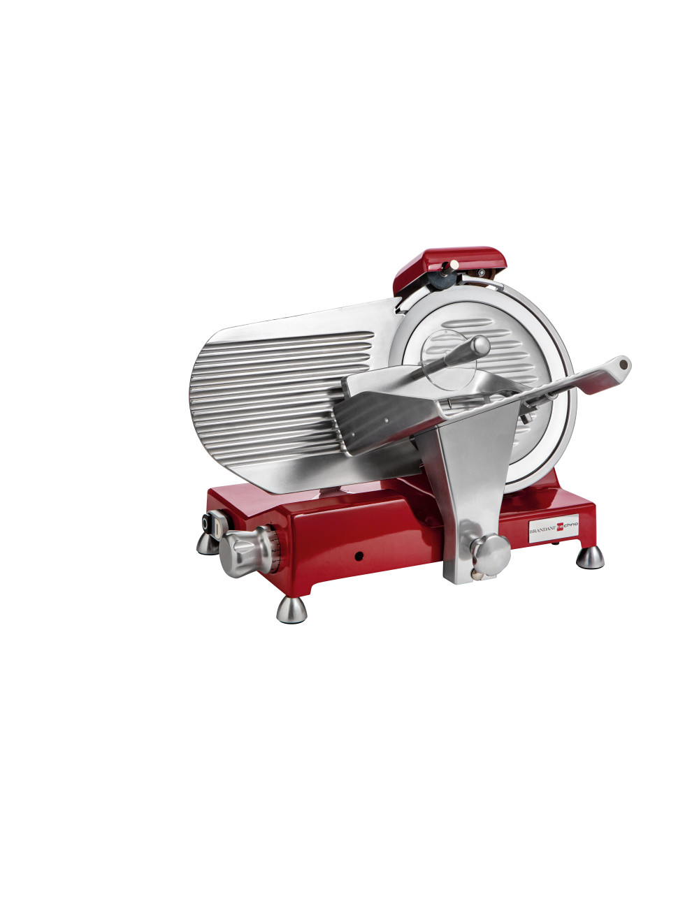 TECHNO COLLECTION SLICER RED WBLADE SHARPENER STAINLESSAL | Brandani