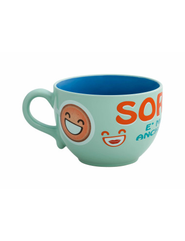 JUMBO TAZZA SORRISO STONEWARE | Brandani