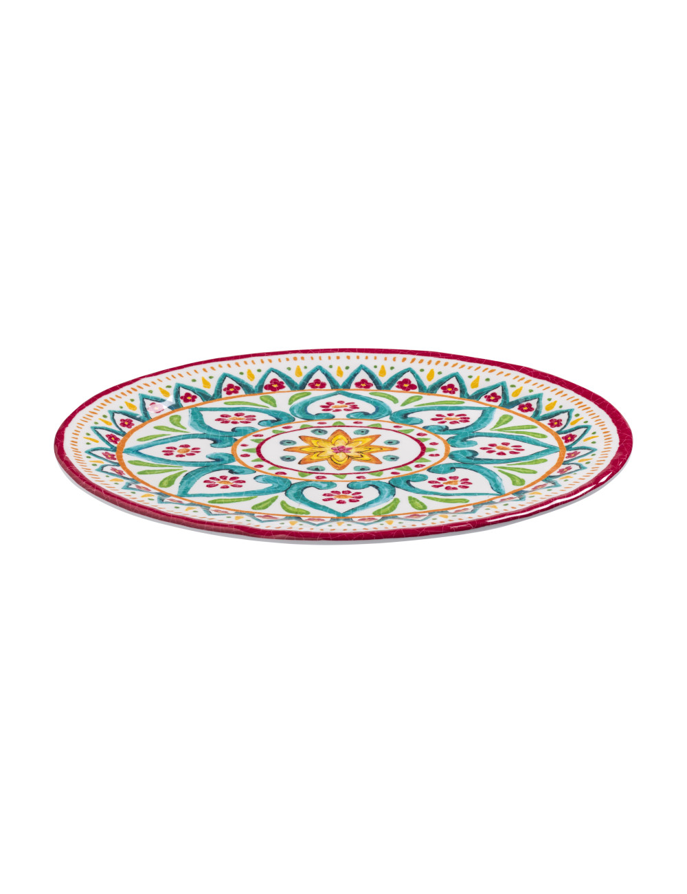 MAYA MELAMINE OVAL TRAY | Brandani