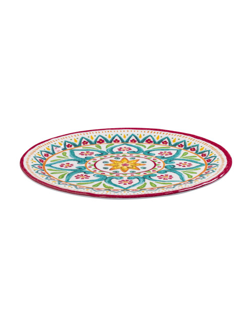 MAYA MELAMINE OVAL TRAY | Brandani