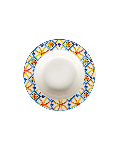 MEDICEA NEW BONE CHINA 18 PC DINNER SERVICE | Brandani