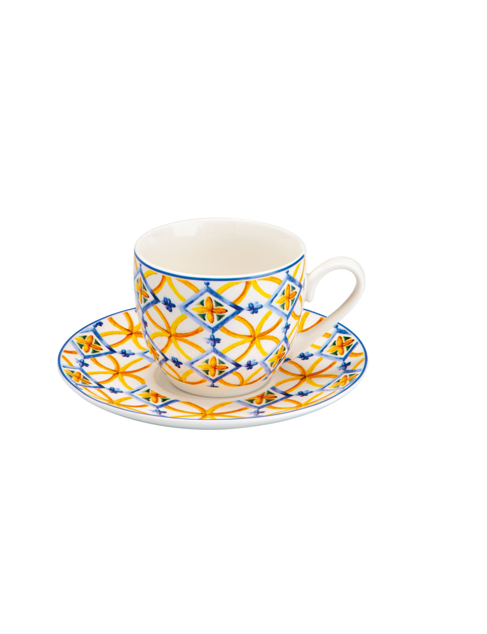 TAZZINA CAFFE MEDICEA SET 6 PZ NEW BONE CHINA | Brandani