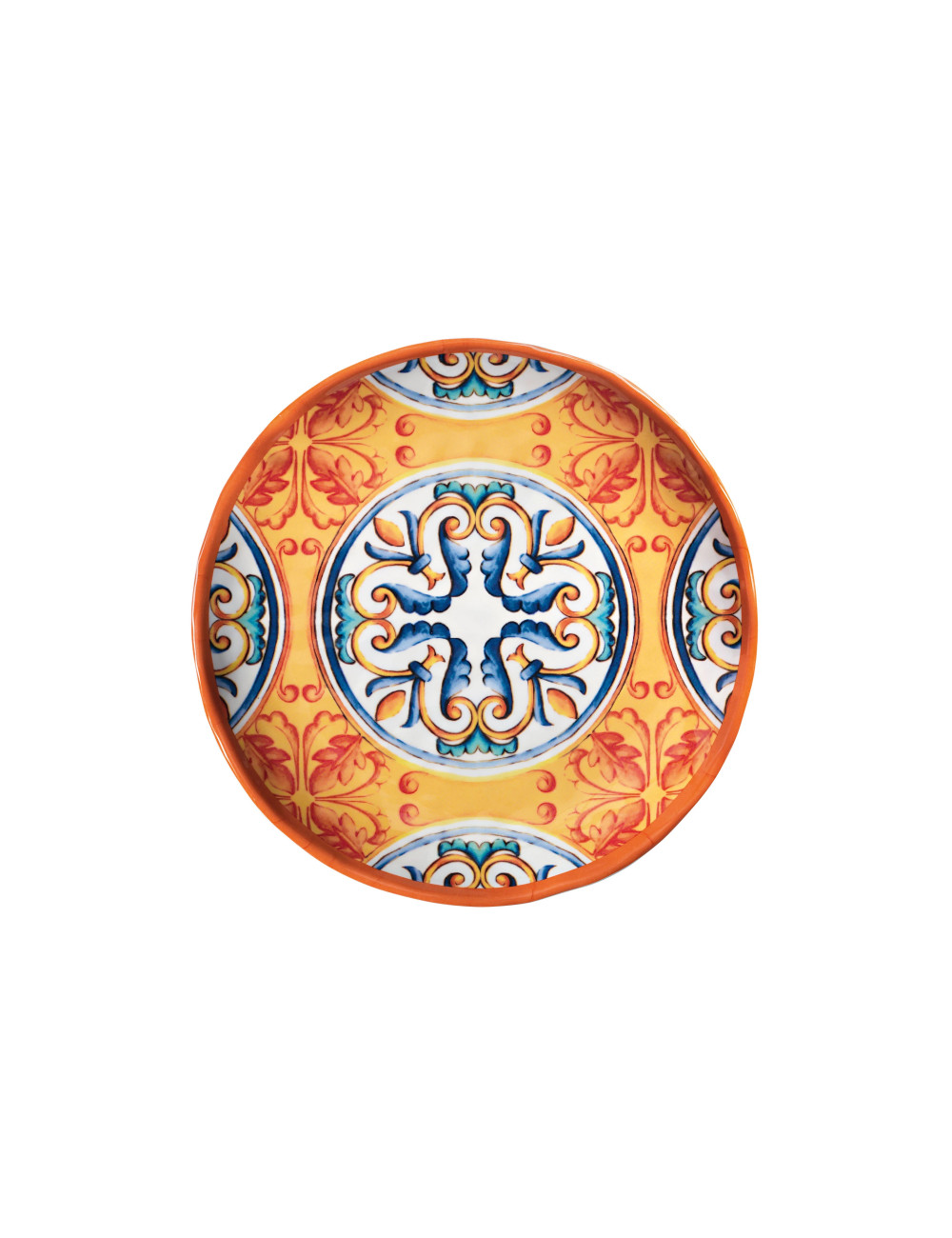 MEDICEA ORANGE SMALL PLATE MELAMINE | Brandani