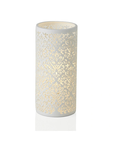 PORCELAIN JACQUARD TABLE LAMP | Brandani