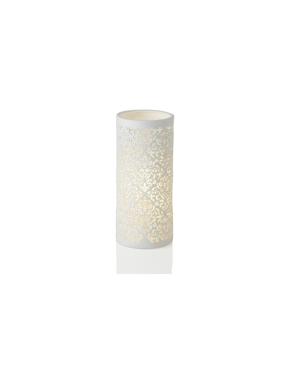 PORCELAIN JACQUARD TABLE LAMP | Brandani