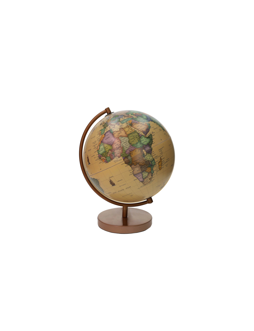 GEOGRAPHIC GLOBE LAMP PP/PVC/METAL | Brandani