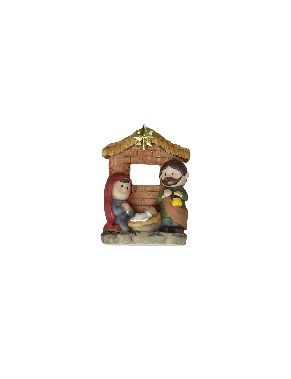 NATIVITY ASS.THEMES RESIN 12 PC DISPLAY | Brandani